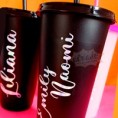 Vasos personalizados impresión metálica